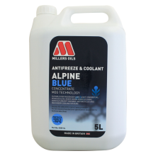 Millers Oils Alpine Blue Antifreeze & Coolant Concentrate - 5 Litres 5L
