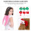 9St Xmas Haar Ties Elastisch Haaraccessoires Voor Thuis 4