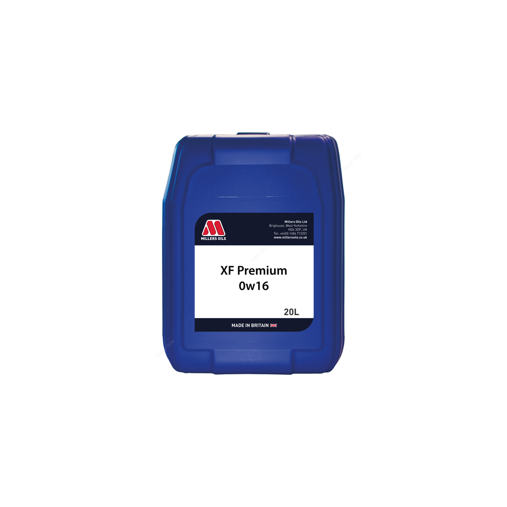 Photos - Car Additive / Fluid Millers Oils XF Premium 0W-16 0W16 Fully Synthetic Engine Oil - 20 Litres 20L 