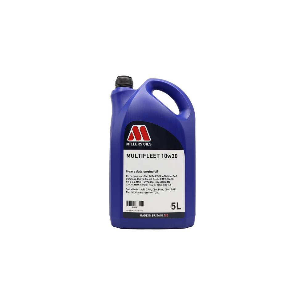 Photos - Brake Fluid Millers Oils Multifleet 10w-30 10w30 Fully Synthetic Heavy Duty Engine Oil 5L