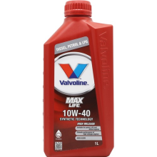 Valvoline MaxLife 10w-40 10W40 Motor Engine Oil Semi Synthetic Blend 1L 1 Litre