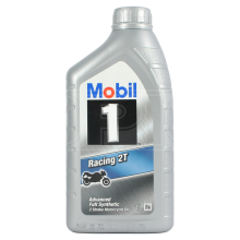 Mobil 1 Racing 2T Fully Synthetic 2 Stroke Motorcycle Engine Oil 1L 1 Litre