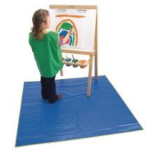 Tapis Colorations Brawny Tough Keep-It-Clean, 52" x 52" - Tapis en Vinyle Résistant