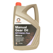 Comma EP 75w-80 75w80 Plus Mineral Manual Gear Transmission Oil - 5 Litres 5L