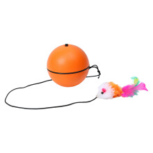 (Orange) Smart Cat Toy Ball for Kittens & Puppies