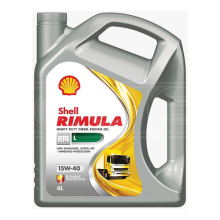 Shell Rimula R4 L 15W-40 15W40 E9, E7, CJ-4, CI-4 Low Saps Engine Oil - 5 Litres