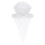(White) 2pcs Reusable Washing Machine Lint Trap Bag 1