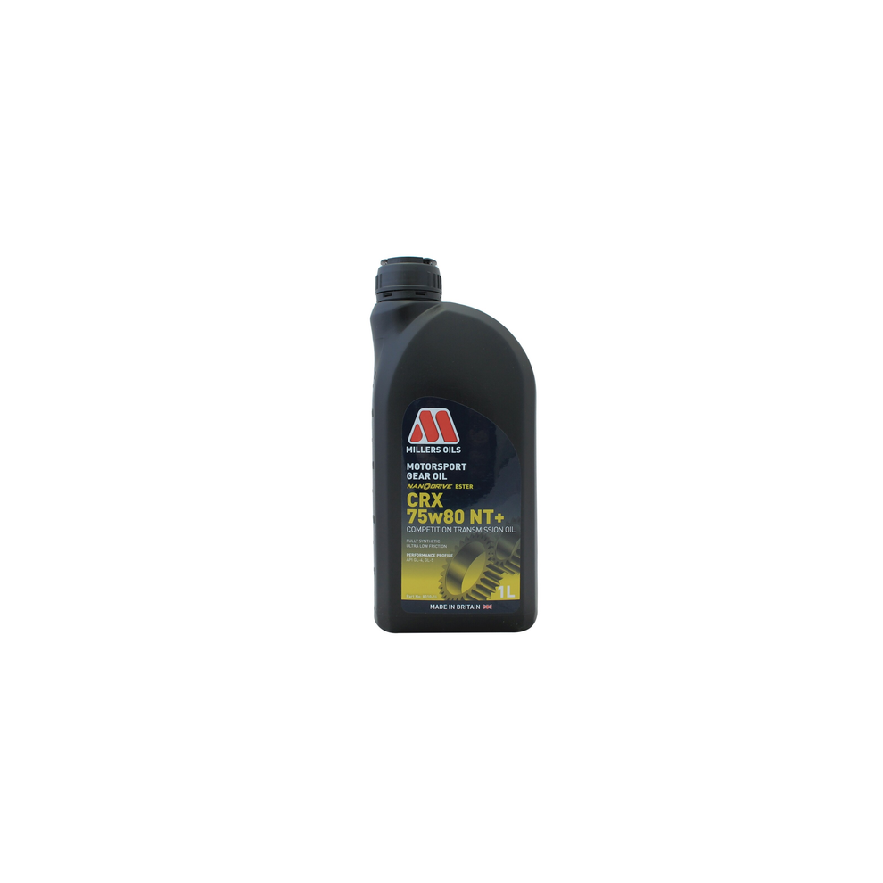 Photos - Hydraulic Oil Millers Oils Motorsport CRX 75w-80 75w80 NT+ Fully Synthetic Gear Oil 1 Litre 1L 