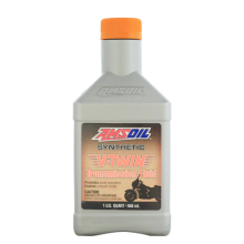 Amsoil Synthetic V-Twin Transmission Fluid Powersports Transmission Fluid 1US QT