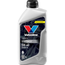 Valvoline SynPower 5W-40 Fully Synthetic Motor Oil Petrol Diesel Engine 1 Litre
