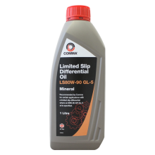 Comma LS 80w-90 80w90 GL-5 Mineral Limited Slip Differential Oil - 1 Litre 1L
