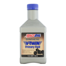 Amsoil Synthetic V-Twin Primary Fluid Gear And Chain Case Oil - 1 US Quart