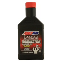 Amsoil DOMINATOR Synthetic 2-Stroke Racing Oil TDR 1 US Quart 0.94 Litres