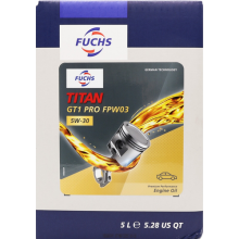 Fuchs TITAN GT1 PRO FPW03 5W-30 Engine Oil - 5w30 5 Litres Lube Cube 5L