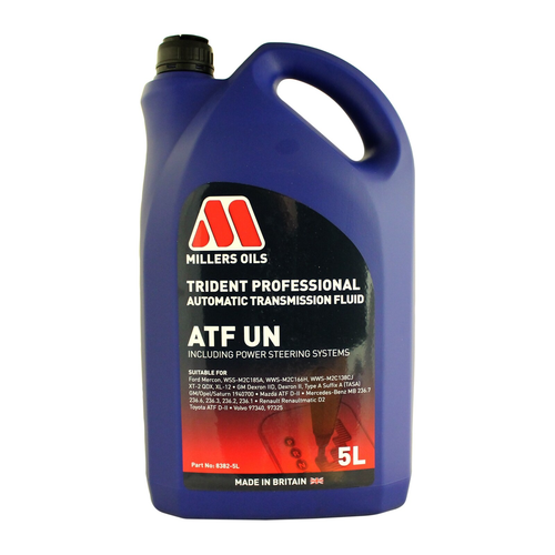 Millers Oils Trident Professional ATF UN Automatic Transmission Fluid - 5L