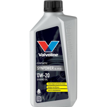 Valvoline SynPower XL-IV C5 0W-20 0W20 Fully Synthetic Engine Oil - 1L 1 Litre