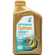 PETRONAS Syntium 3000 FR 5W-30 5W30 Fully Synthetic Car Engine Oil - 1 Litre 1L
