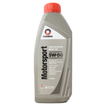 Comma Motorsport 5w-50 5w50 Fully Synthetic Racing Car Engine Oil - 1 Litre 1L