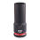 17mm SHOCKWAVE Deep Impact Socket - 1/2 Inch Drive - 6 Point - MILWAUKEE 1