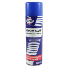 Fuchs Chain Lube Spray - Penetrant and Lubricant for all Chains - 500ml Aerosol