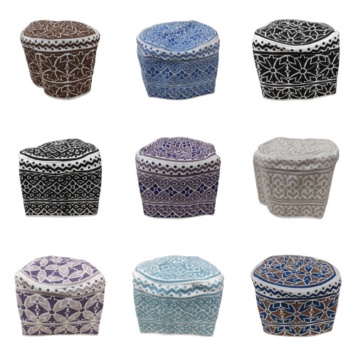 Couvre-tête kippa traditionnel unisexe, léger et-Type6 1