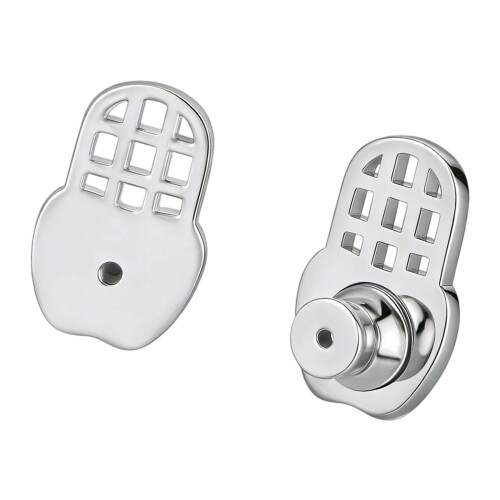 Premium Earring Backs For Sensitive Ears 2PCS Gold Silver-White