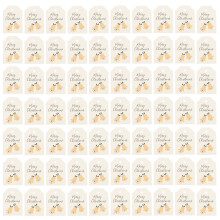 200Stk Weihnachts-Geschenkanhänger Stabilem Papier