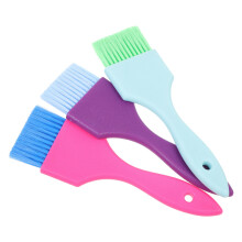 3St Haarkleur Brushes Met Nylon Borstelharen Voor Gelijkmatig Verven