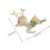 1St Elk Vormige Broche Dagelijks Gebruik 2