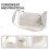 1St Draagbare PVC Handtas Praktisch En Chic 4
