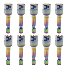 Clé à douille non magnétique en acier inoxydable, 10 pièces, clé