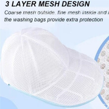 Hat Washing Set Baseball Washing and Sun Drying Integrated, Non Deformed Machine Wash Protective Rack Hat Washing Bag