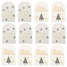 200St Christmas Label Kaarten Voor En DIY