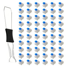 60 stuks soepele mechanische toetsenbordschakelaars- groente