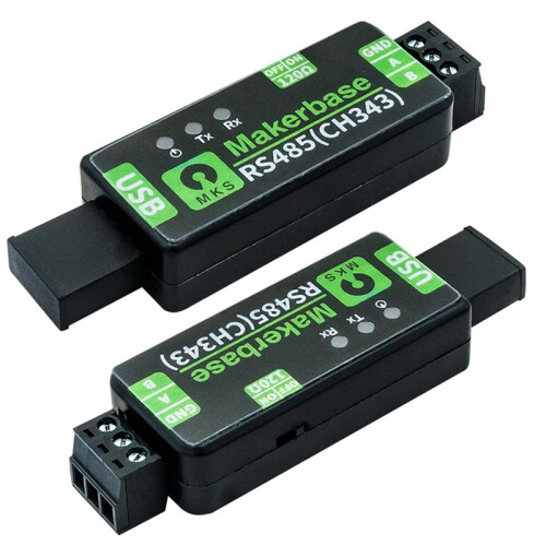 Makerbase USB to RS485 Serial Converter Module with FT232RL Chip for Reliable Data Transmission FT232