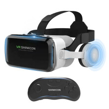 Okostelefonnal kompatibilitású VR headset telefonhoz, egyszerű navigáció távirányítóval, látásvédő rendszer, könnyű kialakítás a