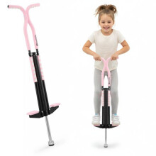 Bastón saltador - HYPERMOTION - POGO (9–14 años) - Carga 50 kg - 2,35 kg - Reposapiés 7 cm