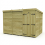12 x 7 Pent Shed Tanalised (Double Door, No Windows) 2