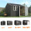 Birchtree GARDEN SHED WITH WINDOW SIZE=10X8FT COLOUR=ANTHRACITE VARIATIONLISTING 2