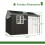 Birchtree GARDEN SHED WITH WINDOW SIZE=10X8FT COLOUR=ANTHRACITE VARIATIONLISTING 13