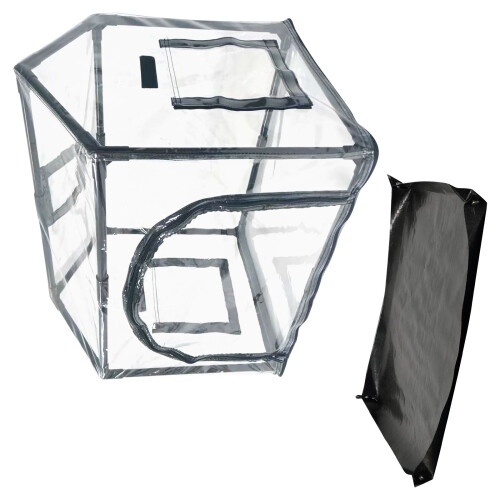 Perspective Plant Growth Container Ideal For-With floor mat
