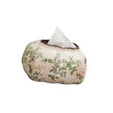 Ceramic Floral Tissue Box/Fruit Platter/Dried Fruit-tissue box