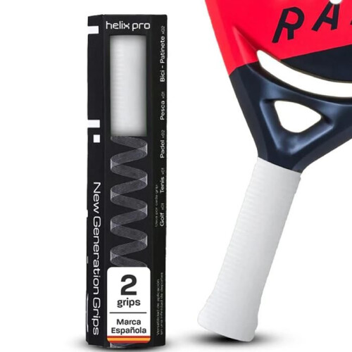 Grip de padel Helix Pro - branco