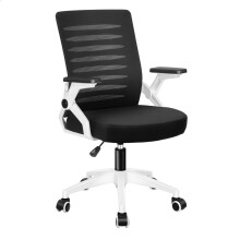 ALFORDSON Mesh Office Chair Padded Swivel Flip Up Armrest Gaming Computer Desk