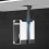Universal PC Case Holder Under Desk Wall Side Mount CPU Stand Adjustable Computer Mainframe Hanger Host Stand Bracket,A 5