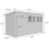 12 x 7 Pent Shed Tanalised (Double Door, With Windows) 4