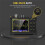 Digital Oscilloscope,14 Type Measurement, 40MSa/S Sampling Rate, 18MHz Bandwidth, 2.4In LCD Display with 10X, 100X Probe 7
