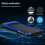 BLACK LORD Treadmill LED Bluetooth Portable Remote Underdesk Walking Pad Home 8