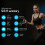 BLACK LORD Treadmill 3-in-1 LED Bluetooth Remote Compact Walking Pad Home Office 2