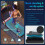 BLACK LORD Treadmill 3-in-1 LED Bluetooth Remote Compact Walking Pad Home Office 4